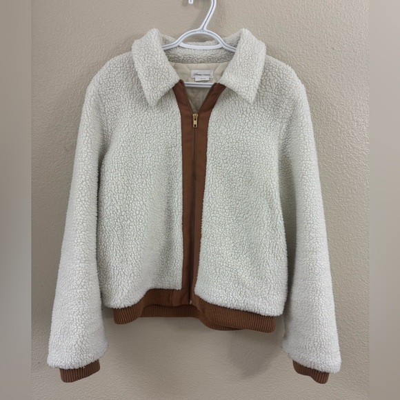 Lovers + Friends Revolve Simone Faux Fur Sherpa Quilted Jacket - Picture 2 of 9